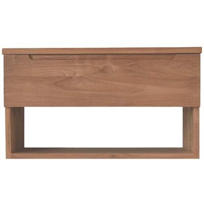 Wild Water Tocador colgante de teca maciza 80 cm Wild Water Tocador colgante de teca maciza 80 cm