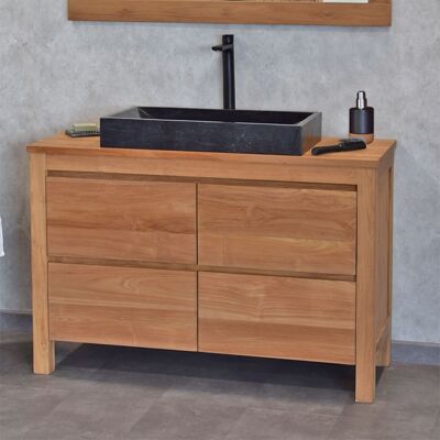 Wild Water Mueble de baño de teca maciza 120 cm Wild Water Mueble de baño de teca maciza 120 cm