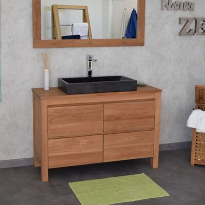 Wild Water Mueble de baño de teca maciza 140 cm Wild Water Mueble de baño de teca maciza 140 cm