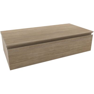Wild Water Mueble de baño suspendido teca maciza 90 cm Wild Water Mueble de baño suspendido teca maciza 90 cm