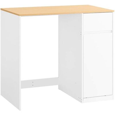 SoBuy Cesto para ropa sucia de un cajón blanco 100x60x90cm nórdico SoBuy Cesto para ropa sucia de un cajón blanco 100x60x90cm nórdico