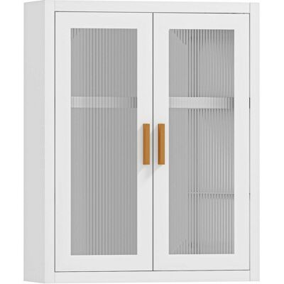 Homcom Armario de pared 40x14x50 cm blanco Homcom Armario de pared 40x14x50 cm blanco