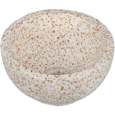 Differnz Lavabo sobre encimera river beige h12xb25xl25cm Differnz Lavabo sobre encimera river beige h12xb25xl25cm