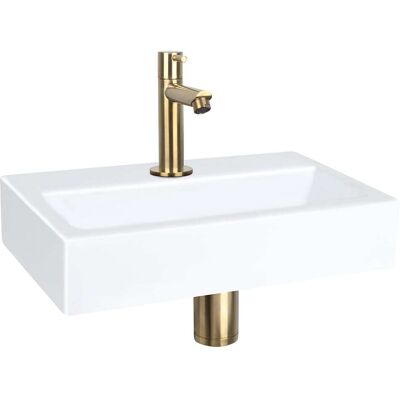 Differnz Lavabo blanco h7xb38xl24cm Differnz Lavabo blanco h7xb38xl24cm