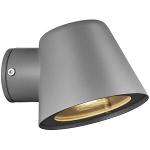 Nordlux Aplique de pared exterior gris IP44 y metal