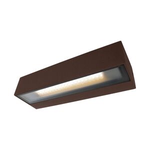 Sulion Aplique LED marrón con luz bidireccional