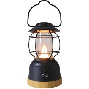 Blachère Illumination Linterna exterior recargable negro