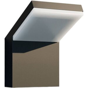 Arcchio Lámpara de pared led exterior de aluminio negro