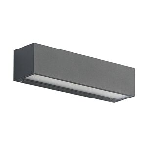 Arcchio Lámpara de pared led exterior de aluminio negro