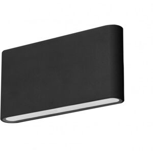 Aplique LED Slim para exterior negro - IP54 Aplique LED Slim para exterior negro - IP54