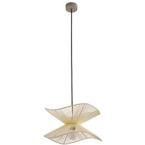 Lindby Lámpara para exterior de textura, tela, tejido, seda blanco Lindby Lámpara para exterior de textura, tela, tejido, seda blanco