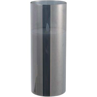 J-line Lampara led brillante cristal gris alt. 25 cm J-line Lampara led brillante cristal gris alt. 25 cm