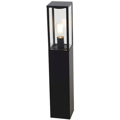 Qazqa Farola exterior negra 80cm IP44 Charlois Qazqa Farola exterior negra 80cm IP44 Charlois