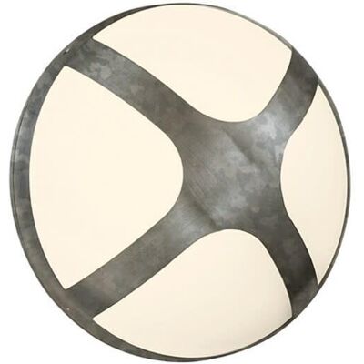 Nordlux Aplique de exterior redondo con estructura metálica gris ip54 Nordlux Aplique de exterior redondo con estructura metálica gris ip54