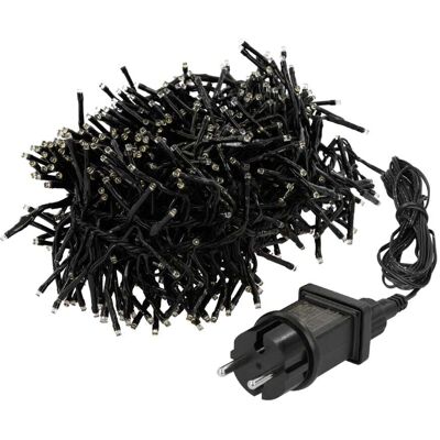 ECD Germany Guirnalda de luces led 8,5m en racimo blanco cálido interior/exterior ECD Germany Guirnalda de luces led 8,5m en racimo blanco cálido interior/exterior