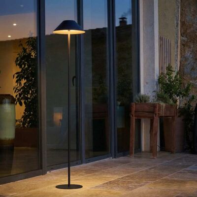 LUMISKY Farola solar negro h150cm LUMISKY Farola solar negro h150cm