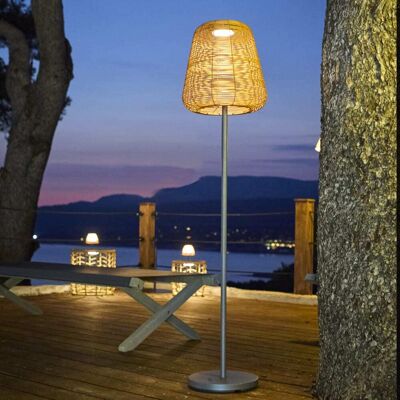 LUMISKY Farola solar marrón h160cm LUMISKY Farola solar marrón h160cm