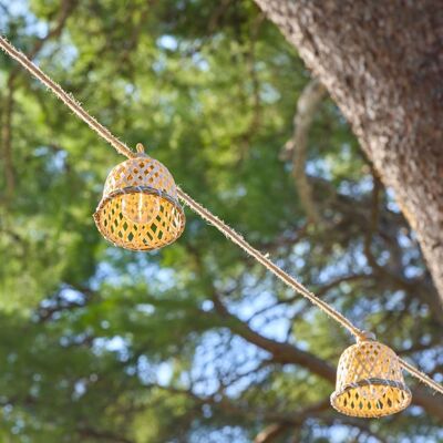 LUMISKY Cadena de luces solares maly 20 led de 13 m LUMISKY Cadena de luces solares maly 20 led de 13 m