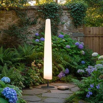 LUMISKY Farola solar blanco h160cm LUMISKY Farola solar blanco h160cm