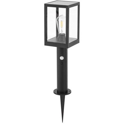 Lindby Lámparas solares de acero negro Lindby Lámparas solares de acero negro
