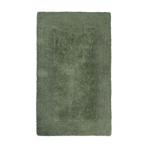 Wecon Home Alfombra de baño verde liso 70x120