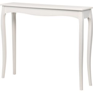 Adda Home Consola blanco de madera 110x25x80cm