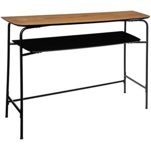 MueMue Consola metal negro 78x35x110cm