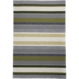 Gino Falcone Alfombra de poliéster acolchada a mano - verde multicolor - 160x230 cm