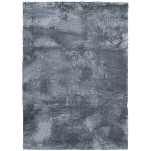 The Deco Factory Alfombra de pelo gris claro extra suave 120x160