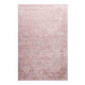 Homie Living Alfombra de pelo largo extrasuave  rosa palo 80x150