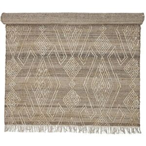 Bloomingville Alfombra de yute beige 215x150cm