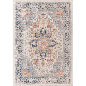 Surya Alfombra exterior/interior azul/beige 200x275