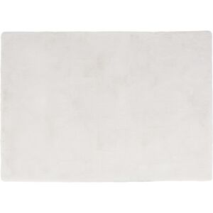 Maisons du Monde Alfombra shaggy blanca efecto borreguito, 160x230 cm Maisons du Monde Alfombra shaggy blanca efecto borreguito, 160x230 cm