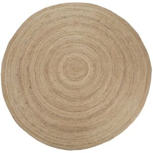 Maisons du Monde Alfombra redonda de yute tejido beige D. 250 Maisons du Monde Alfombra redonda de yute tejido beige D. 250