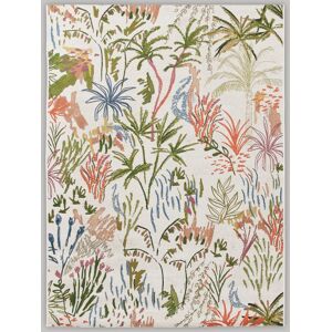 Maisons du Monde Alfombra de exterior con estampado multicolor, 140x200 cm Maisons du Monde Alfombra de exterior con estampado multicolor, 140x200 cm