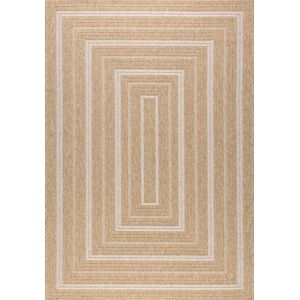 Nazar Alfombra interior/exterior yute blanco rectangular 120x170 Nazar Alfombra interior/exterior yute blanco rectangular 120x170