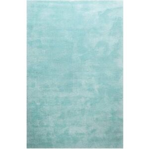 Homie Living Alfombra de pelo largo extrasuave turquesa 160x230 Homie Living Alfombra de pelo largo extrasuave turquesa 160x230