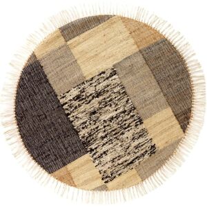 Alfombra GEESE HOME 240 x 240 x 2 - Yute - Marrón Alfombra GEESE HOME 240 x 240 x 2 - Yute - Marrón