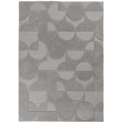 Flair Rugs Alfombra de lana grise 120x170cm Flair Rugs Alfombra de lana grise 120x170cm