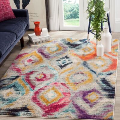 Safavieh Modelo - Alfombra Boho Chic Multicolor para Interior Safavieh Modelo - Alfombra Boho Chic Multicolor para Interior