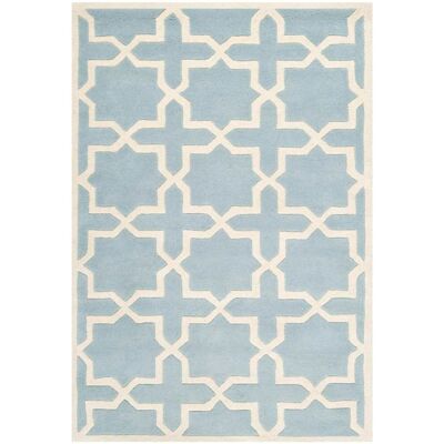 Safavieh - Chatham - Azul marfil - 122 × 183 cm - Rug Safavieh - Chatham - Azul marfil - 122 × 183 cm - Rug
