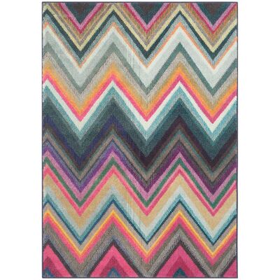 Safavieh Alfombra boho chic de polipropileno multicolor, 122 x 170 cm Safavieh Alfombra boho chic de polipropileno multicolor, 122 x 170 cm