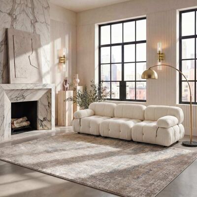 Safavieh Beige/Schiefer 155x230cm - Alfombra Safavieh Beige/Schiefer 155x230cm - Alfombra