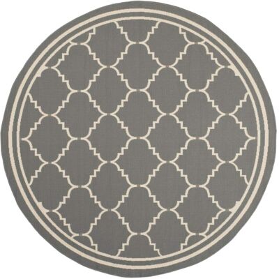 Safavieh - Courtyard - Gris/Beige - 160x160 cm - Rug Safavieh - Courtyard - Gris/Beige - 160x160 cm - Rug
