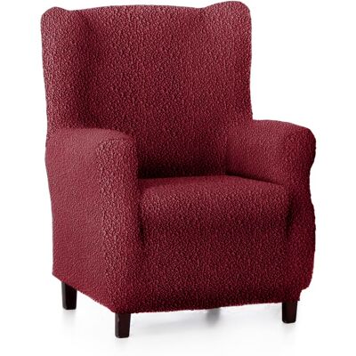Eysa Funda de sillón orejero elástica burdeos 70 - 100 cm Eysa Funda de sillón orejero elástica burdeos 70 - 100 cm