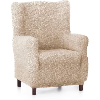 Funda para sillón Eysa ROC Beige - Ajuste elástico 70-100cm Funda para sillón Eysa ROC Beige - Ajuste elástico 70-100cm