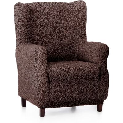 Eysa Funda de sillón orejero elástica marrón 70 - 100 cm Eysa Funda de sillón orejero elástica marrón 70 - 100 cm