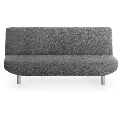Eysa Funda de sofá click clack elástica gris oscuro 180 - 230 cm Eysa Funda de sofá click clack elástica gris oscuro 180 - 230 cm