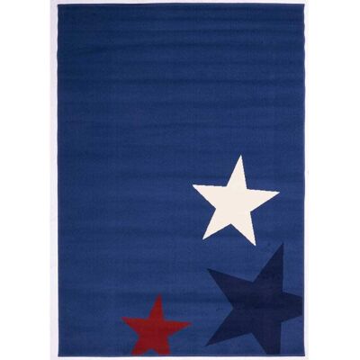 Un amour de tapis Alfombra infantil de fácil cuidado, azul 120x170 Un amour de tapis Alfombra infantil de fácil cuidado, azul 120x170
