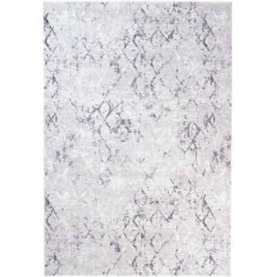 Tapiso Alfombra de salón crema gris vintage 160 x 220 cm Tapiso Alfombra de salón crema gris vintage 160 x 220 cm